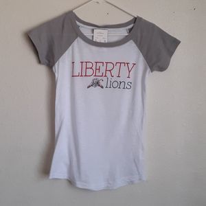 NWT  PEL ATHLETIC  TEE S gray white